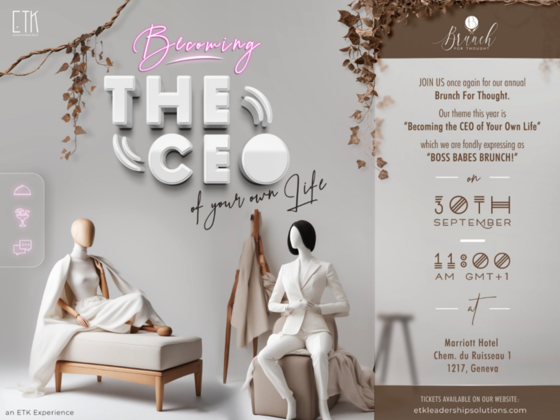 Brunch for Thought: Becoming the CEO of Your Own Life